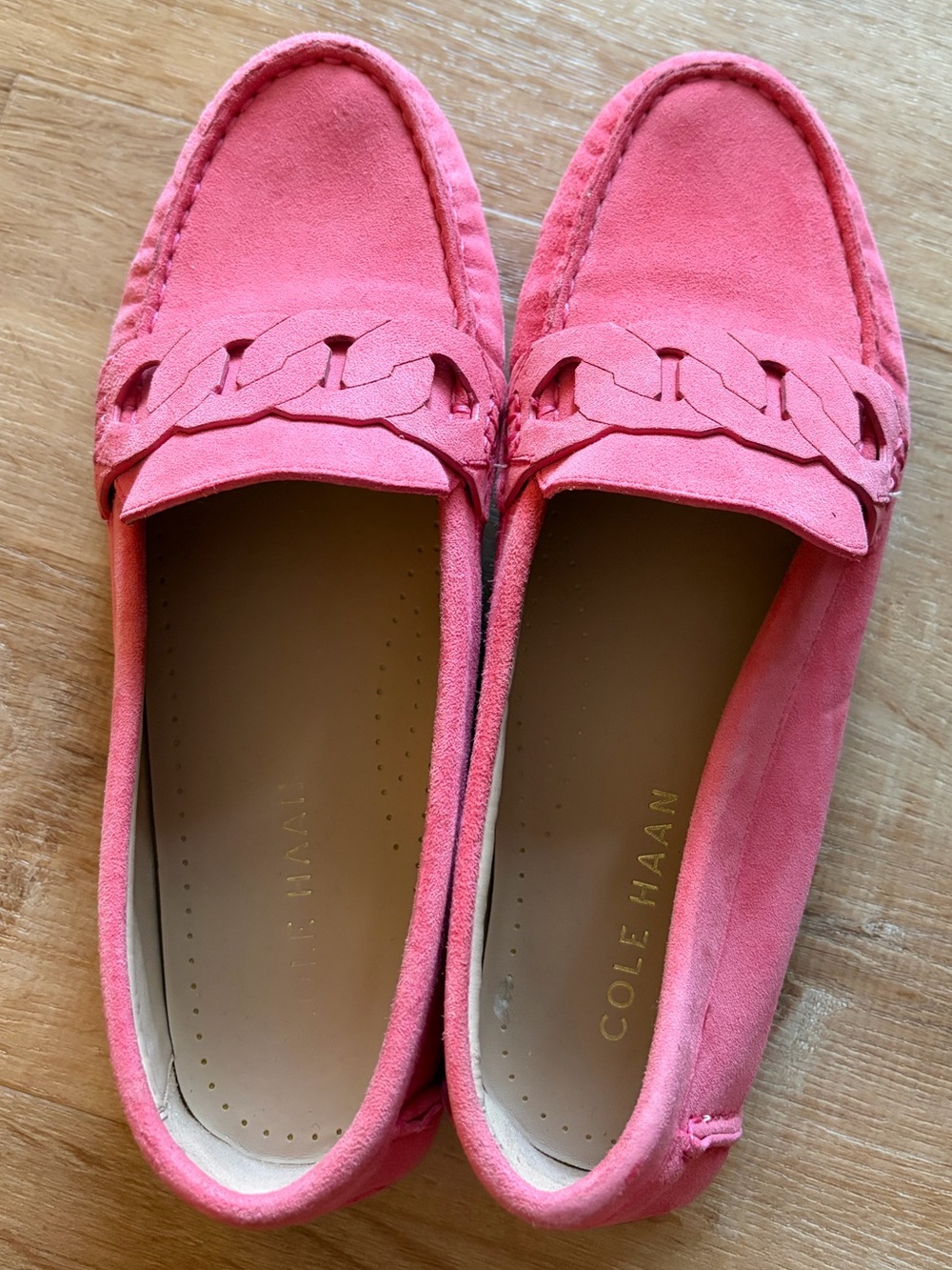 🌸LIKE NEW🌸 Cole Haan Pink Suede Loafers🌸